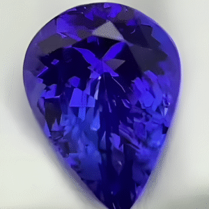 Natural Tanzanite 5.38 Carat Pear Shape - Premium Blue Gemstone AAA+